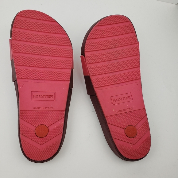 Hunter Shoes | Hunter Rubber Slides | Poshmark